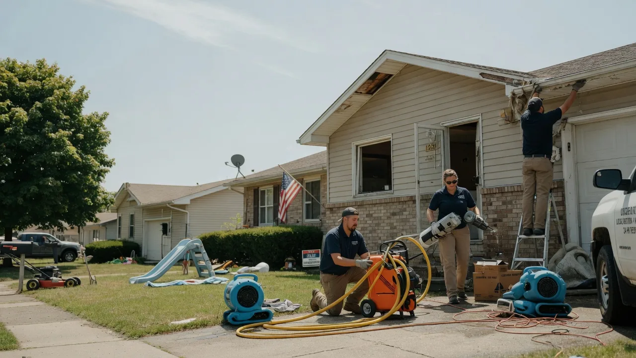 Water Damage Restoration in Versailles, OH near me